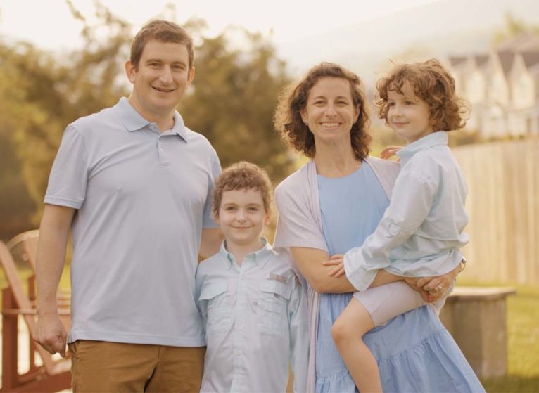 Colin Seaman and family
